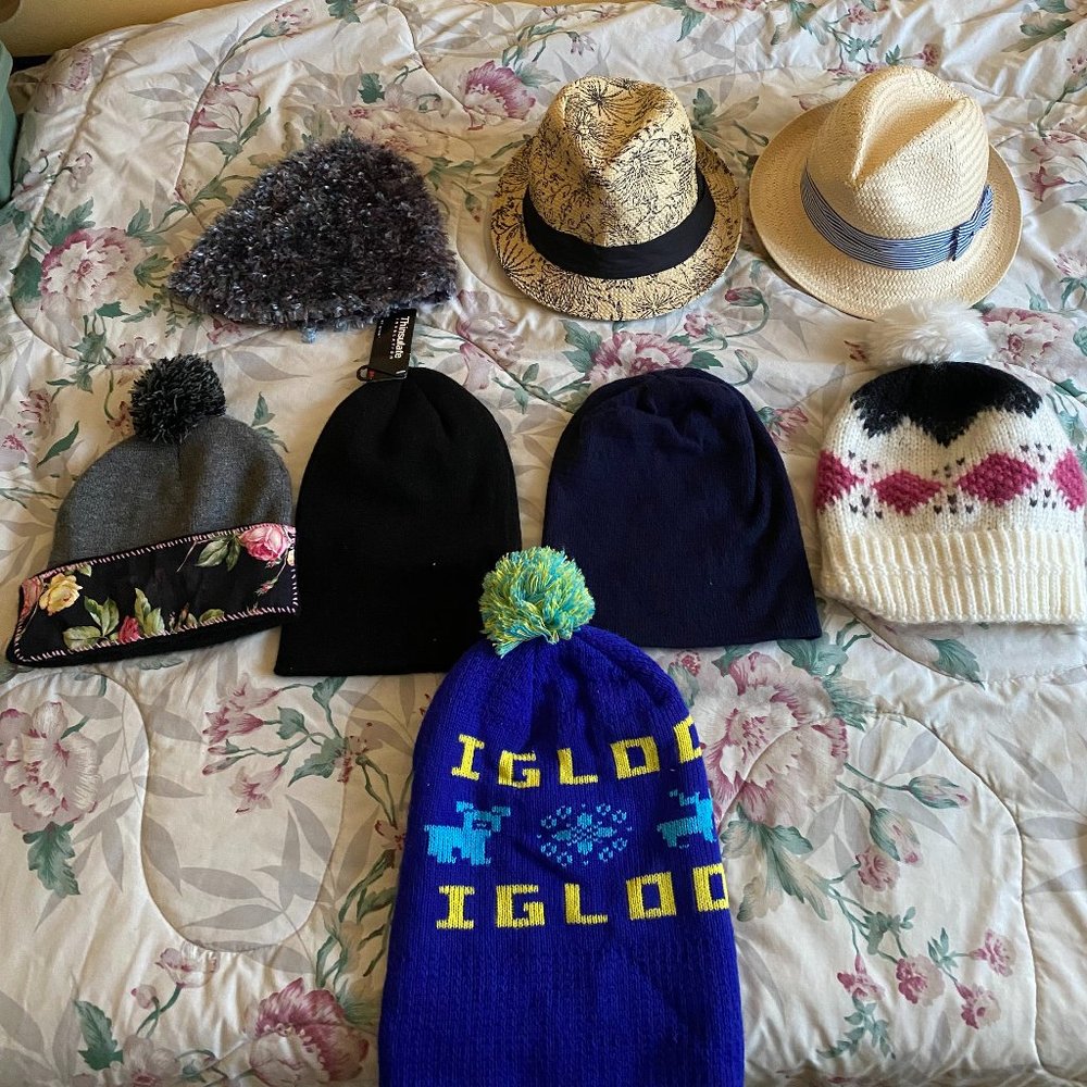 Hats for Sale! (Beanies & fedoras)